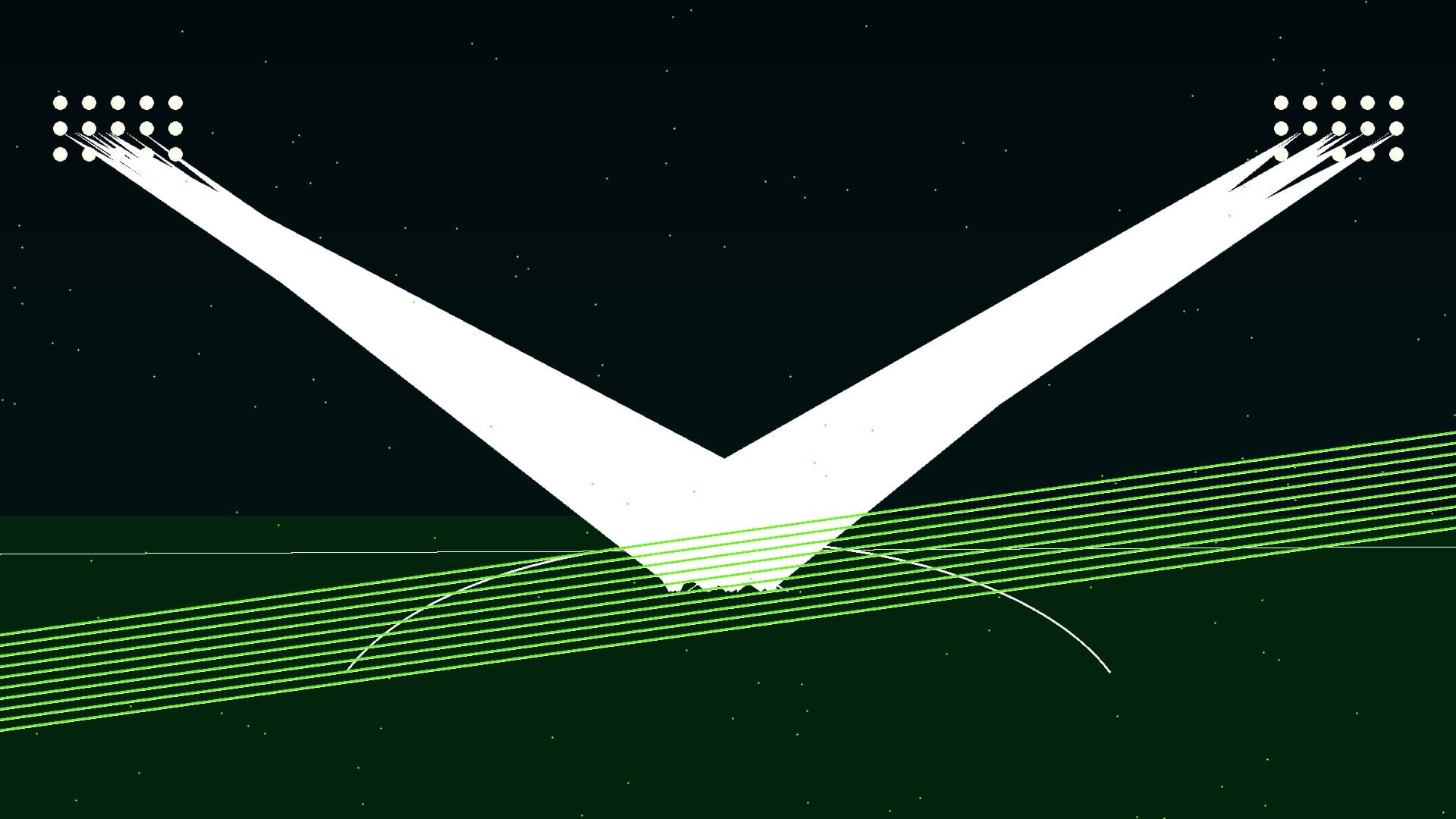 Stadium glow background image behind the Rate My Goal hero